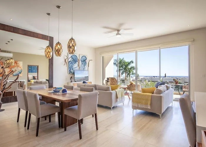 Ocean View Luxe Condo, 3br 3ba, 5 Minutes To Medano!